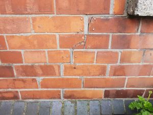 Structural Movement Affecting Period Facade with Crack Discs attached